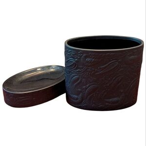 Rosenthal Studio Line Bjorn Wiinblad Porcelain Bird Relief Lidded Jar